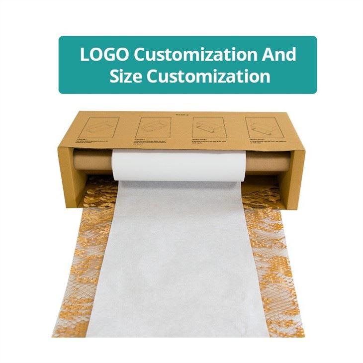 Double Rod Honeycomb Paper Wrap Dispenser